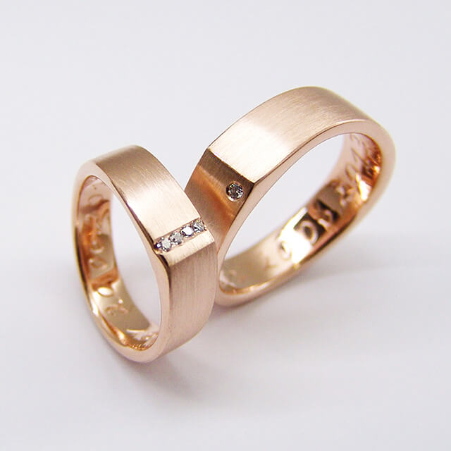 ergonomische Trauringe Kollektion EinKant S