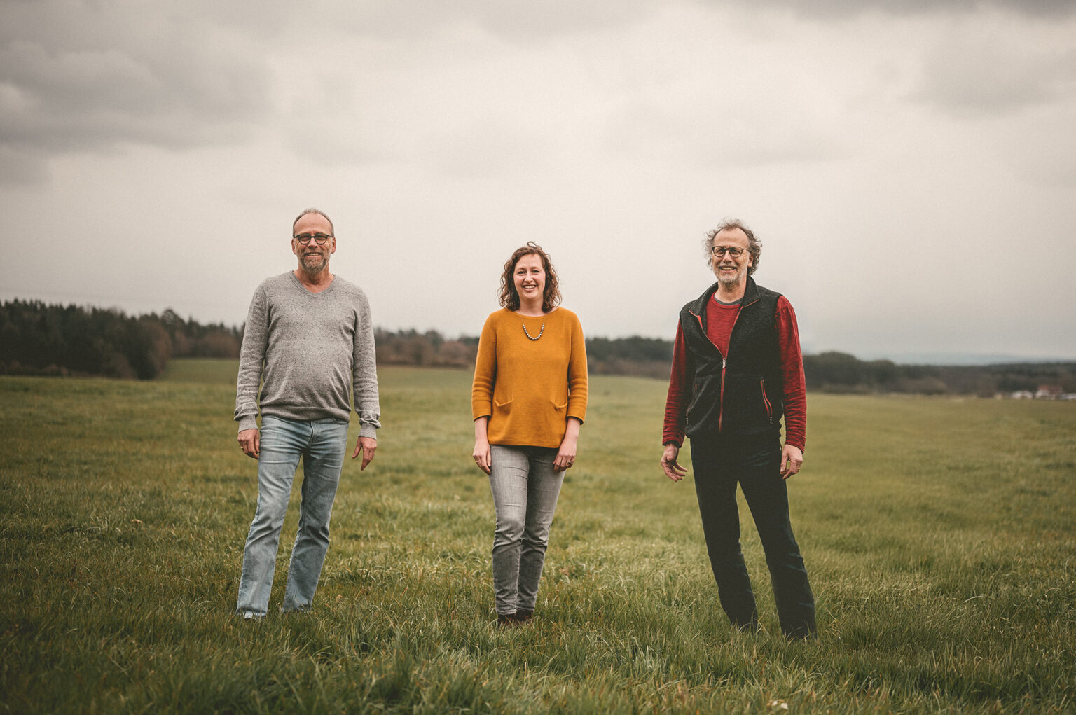Familie Thomas in der Natur